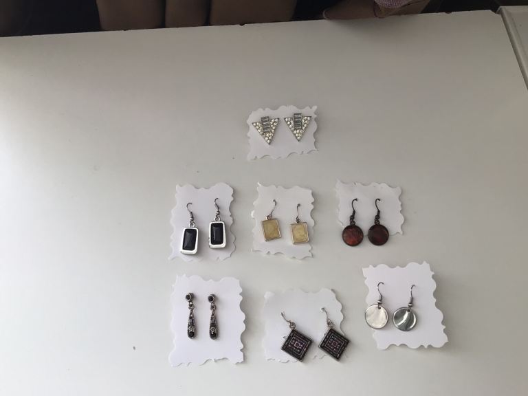 🌹 7 Pair Earrings 🌹 Some Never Been Worn  Any questions please don't hesitate to ask  💐