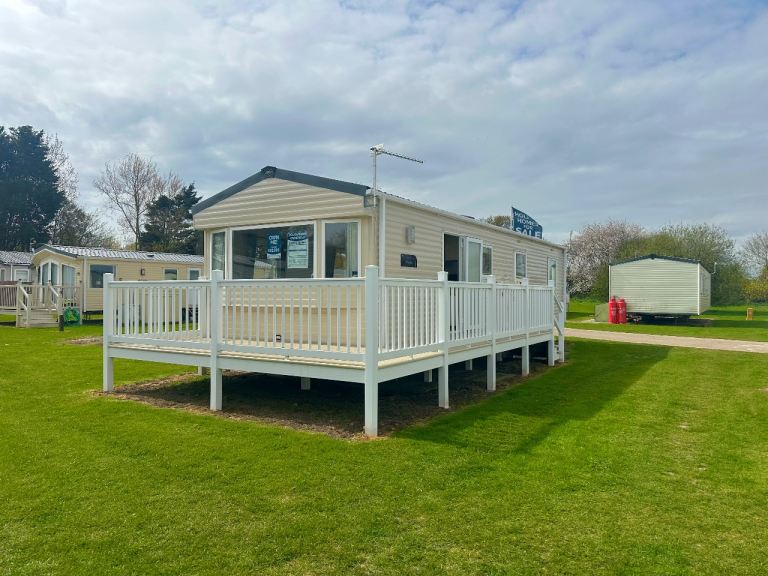 Cheap Static Home For Sale Suffolk Coast Norfolk Border Private Parking Decking Included 