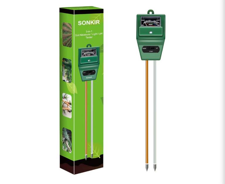 Brand New 3-in-1 Soil Tester Meter (Moisture, pH & Light Meter) 