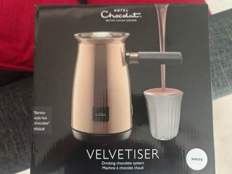 Hotel Chocolat Velvetiser - New, white