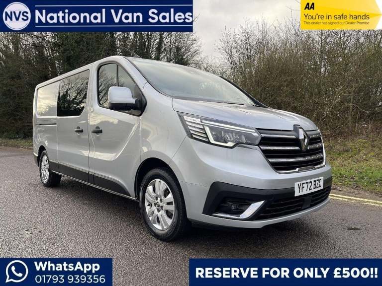 2022 Renault Trafic 2.0 dCi Blue LL30 Sport Crew Van L2 H1 Euro 6 (s/s) 6dr WINDOW VAN Diesel Manual