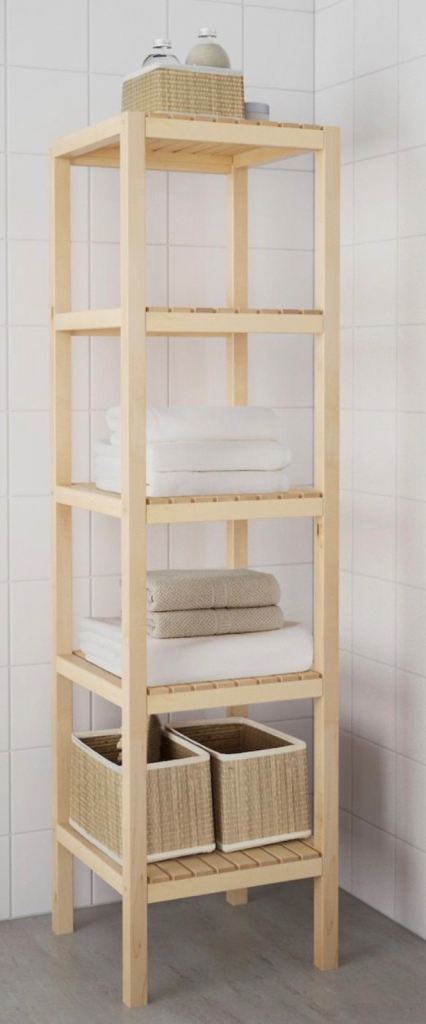 IKEA Wood 5-Tier Shelving Unit - New Conditio