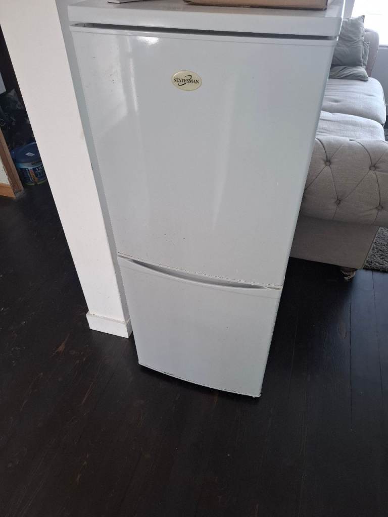 Statesman White Fridge Freezer 