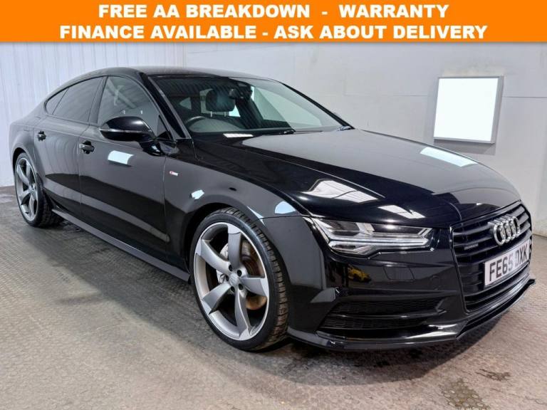 2015 65 AUDI A7 3.0 TDI V6 BLACK EDITION SPORTBACK 5DR DIESEL S TRONIC QUATTRO E
