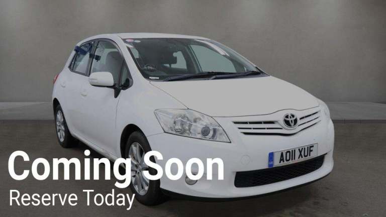 2011 Toyota Auris 1.6 V-Matic TR 5dr HATCHBACK PETROL Manual