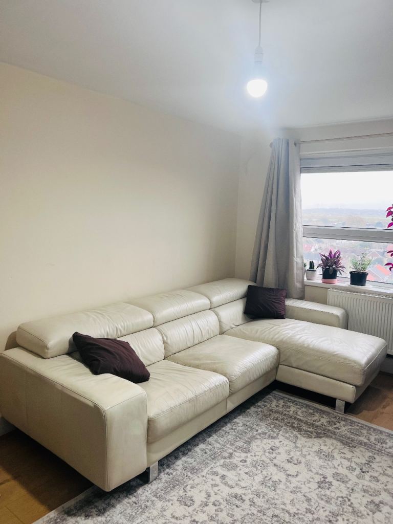 Italian leather sofa