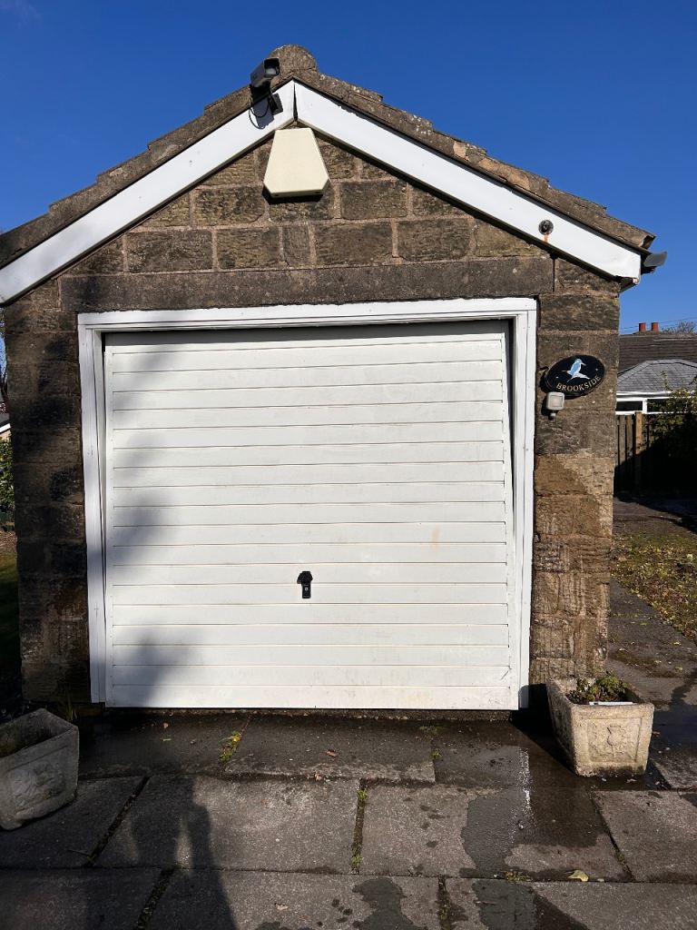 Garage door up and over