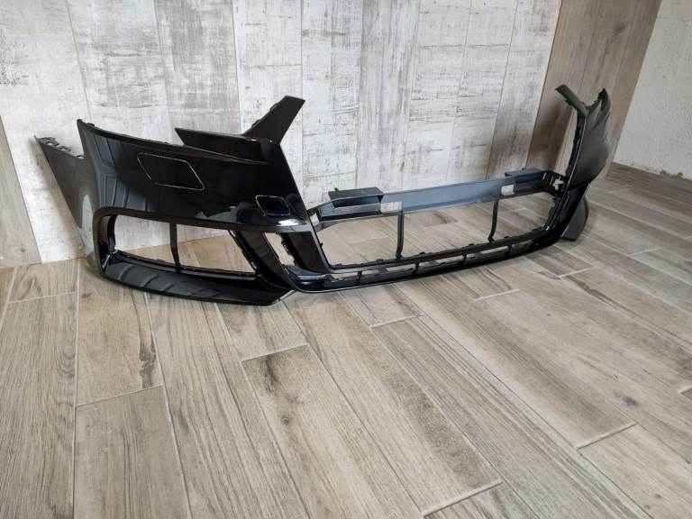 AUDI A3 S3 S LINE 2016-2020 FRONT BUMPER BLACK COLOUR