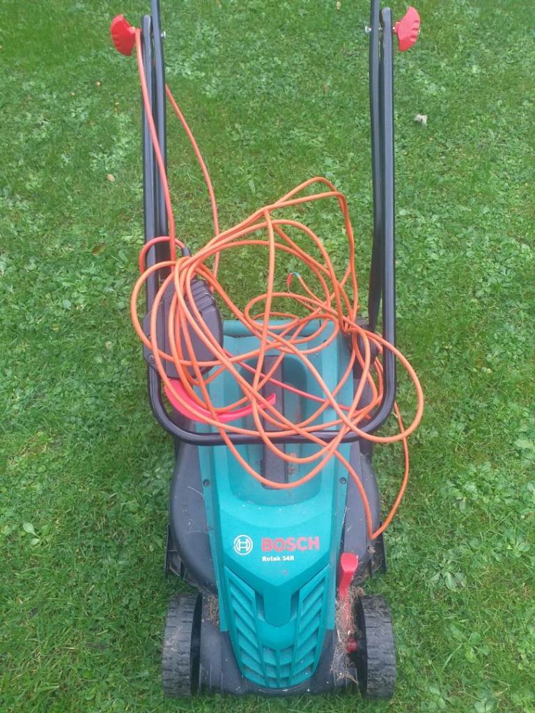 Bosch Rotak 340 Electric Lawnmower – Good Condition
