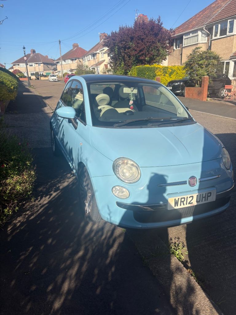Fiat, 500, Hatchback, 2012, Manual, 1242 (cc), 3 doors