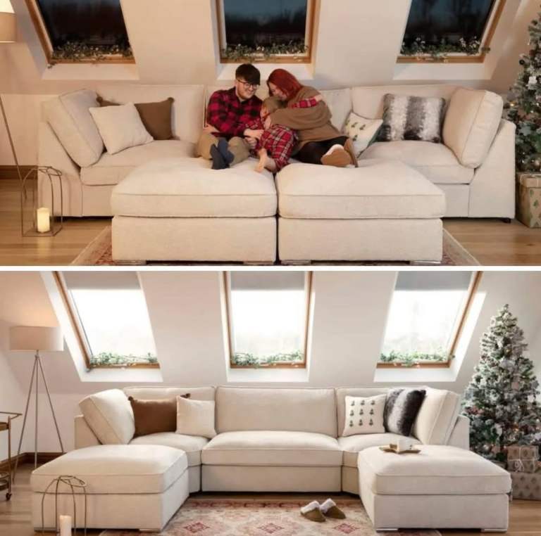 >>>>Stylish Dylan U SHAPE Sofa Set >> 7 Seater With Corner Sofa >> Flat 35% Off >> Order Today COD