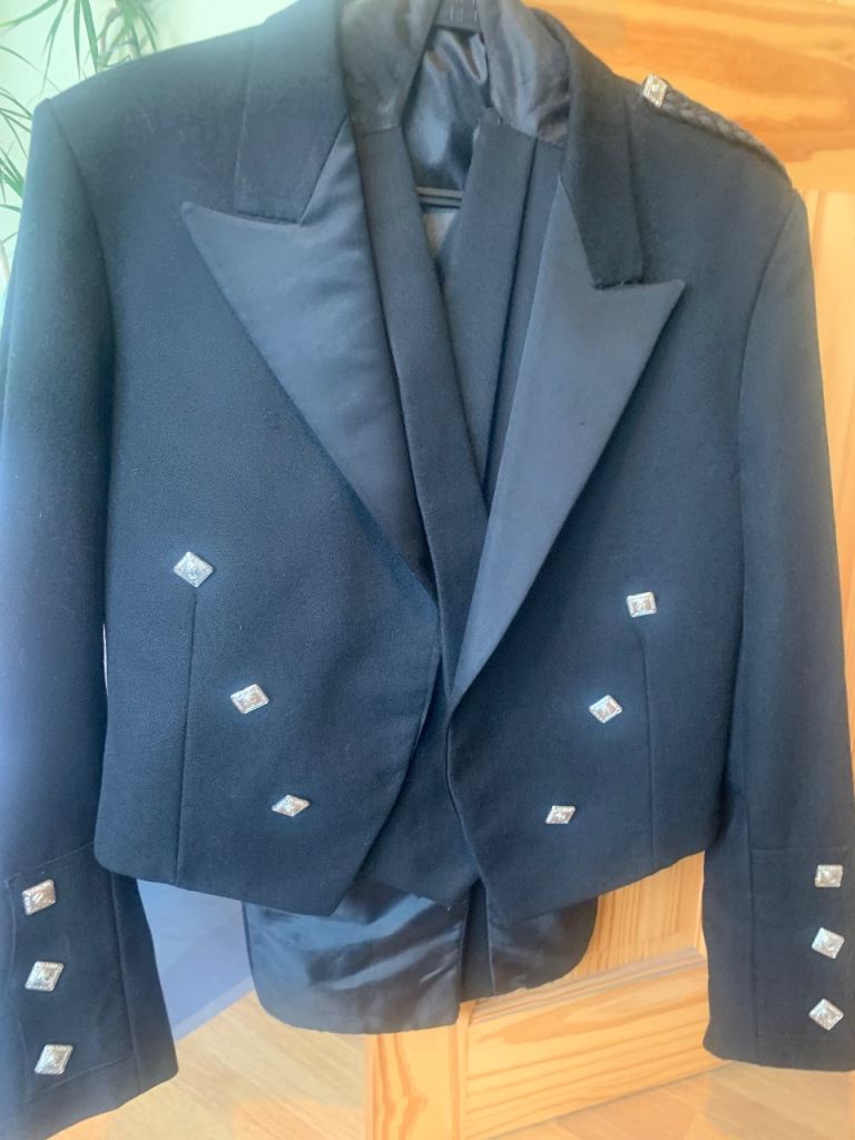 Prince Charlie kilt jacket & waistcoat