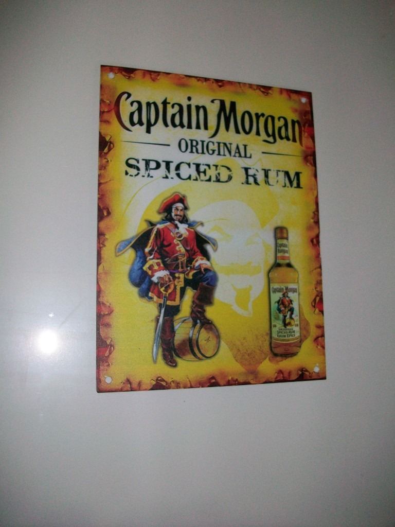 Captain Morgan Tin Sign