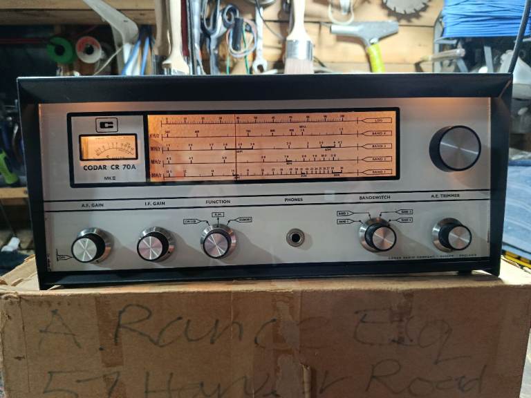 CODAR CR 70A MK II RADIO RECEIVER 