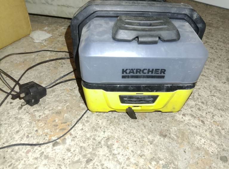 Karcher Portable mini Pressure Washer - Good Condition, Ready to Use