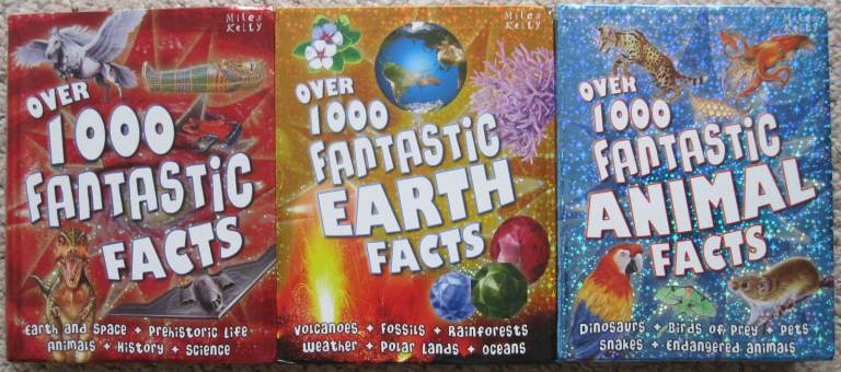Fantastic Fact Books – Facts, Earth facts and Animal facts. £4 each or £10 all three.