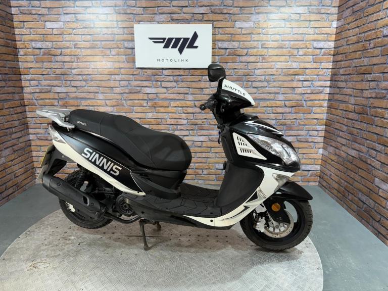 SINNIS Shuttle 125 - LEANER FRIENDLY - NATIONWIDE DELIVERY 