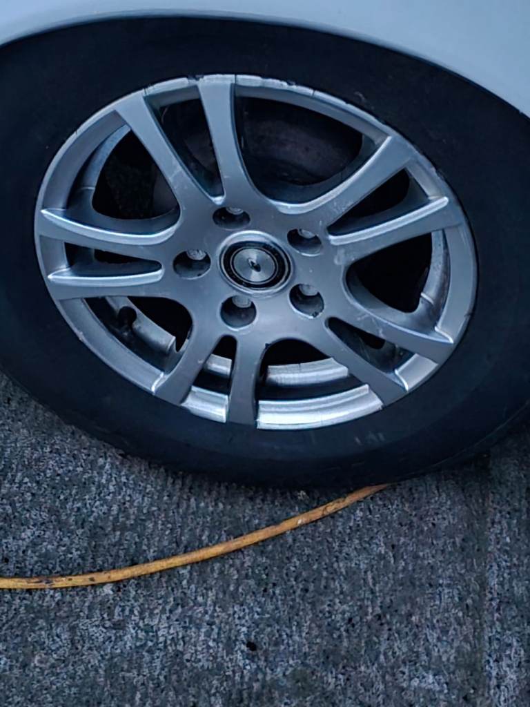 Caravan alloy wheels