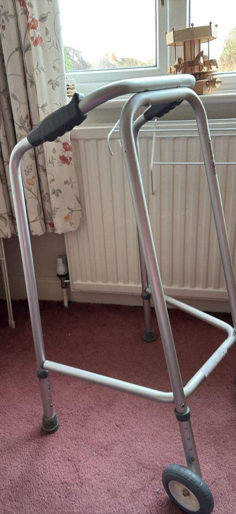 Walker with 2 wheels