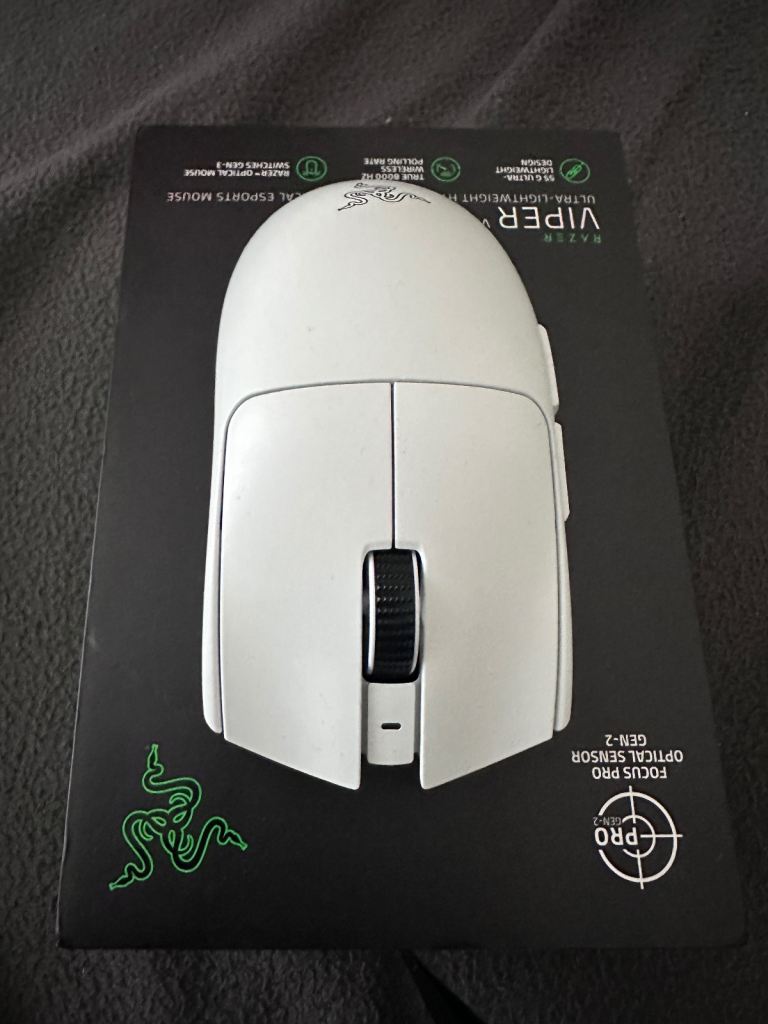 Ultimate White Razer Setup | Viper V3 Pro + BlackShark V3 Pro | Complete Boxed Bundle