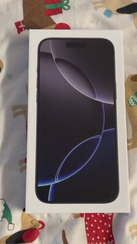 iPhone 16 pro max black 1TB