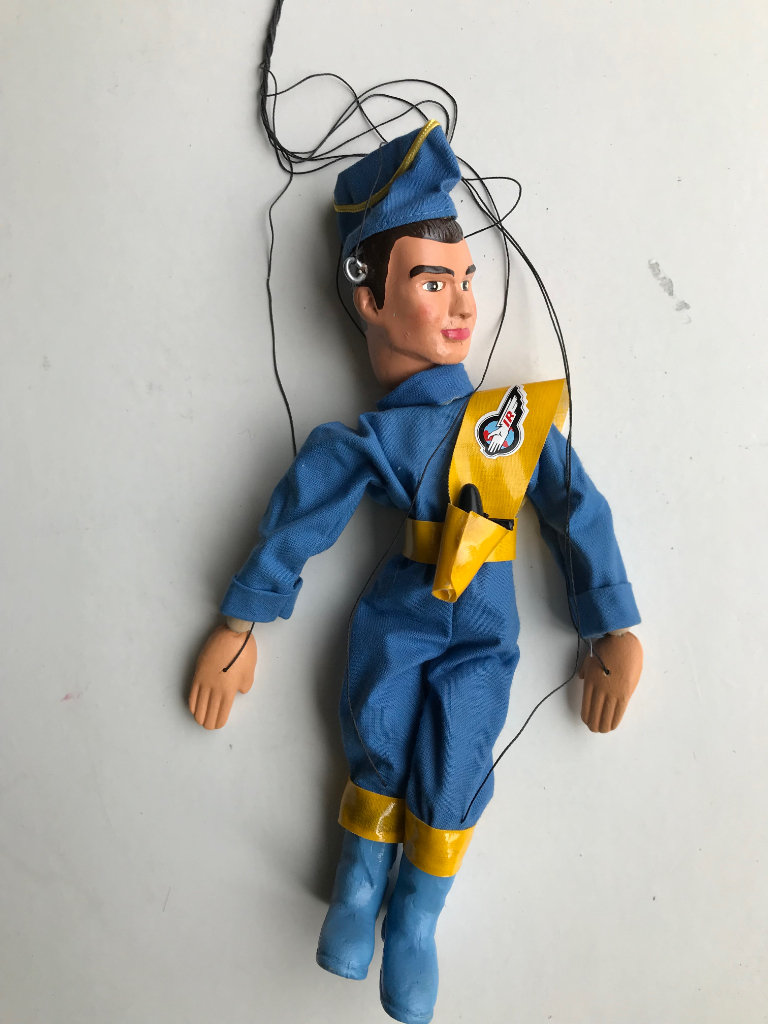 New Rare Vintage 1960s Thunderbirds String Pelham Puppet 'Virgil Tracy'