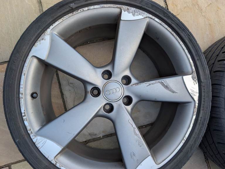 Audi 20 Inch Rotor Alloy Wheels & Tyres 