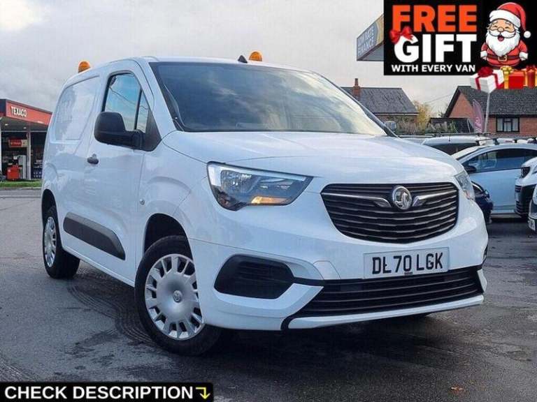 2020 Vauxhall Combo 1.6 Turbo D 2300 Sportive Panel Van 4dr Diesel Manual L1 H1 Euro 6 (s/s) (1 P...