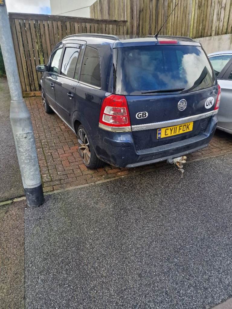 Vauxhall, ZAFIRA, MPV, 2011, Manual, 1686 (cc), 5 doors