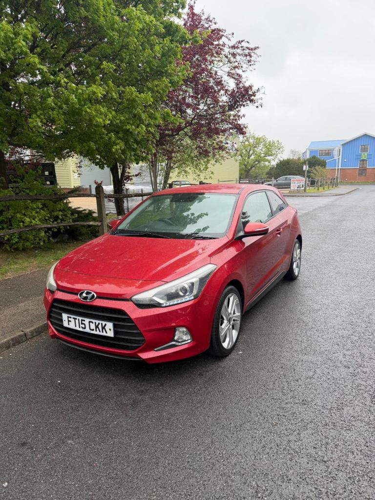 2015 Hyundai i20 1.4 CRDi Sport Nav 3dr COUPE DIESEL Manual