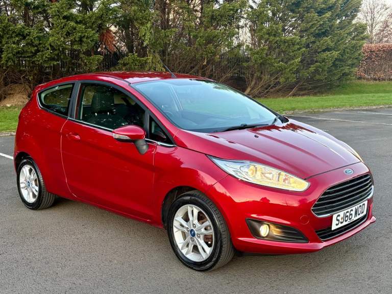 2016 FORD FIESTA ZETEC 1.2 PETROL MOT MARCH 2027 FULL SERVICE HISTORY 
