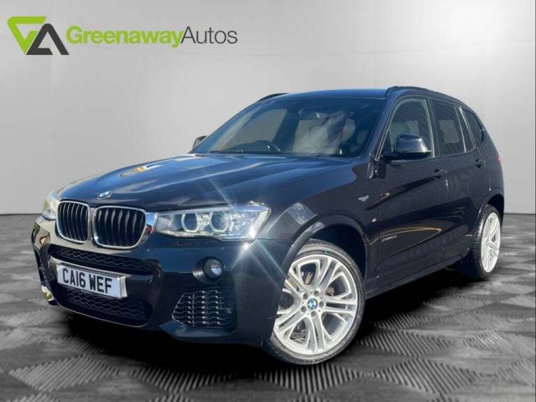 2016 BMW X3 2.0 20d M Sport SUV 5dr Diesel Auto xDrive Euro 6 (s/s) (190 ps) ESTATE Diesel Automatic