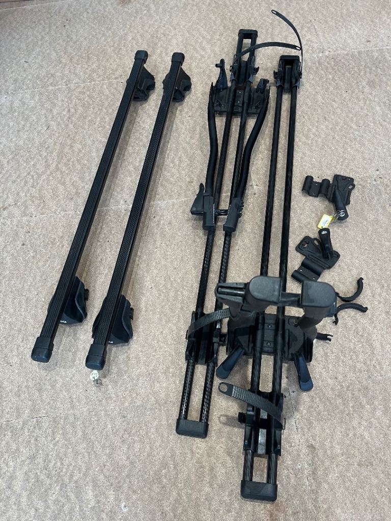  Two Car roof rack bike carriers