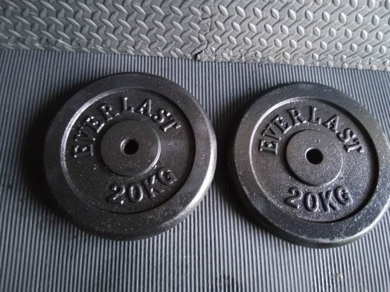 40KG Steel 1 Inch Weight Plates