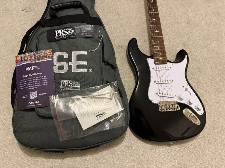 PRS Silver Sky SE John Mayer Electric Guitar Black