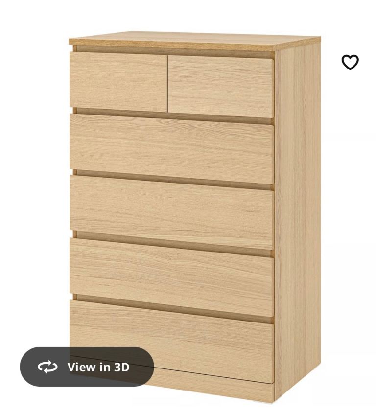 Free - Fully assembled chest of drawers - pick up Tues 14th or Weds 15th October 2025
