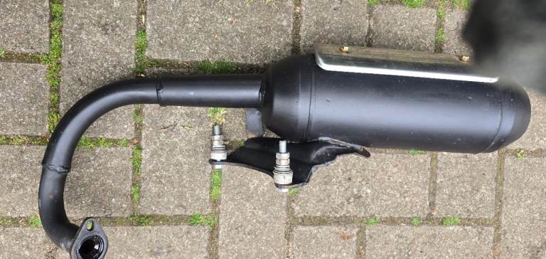 Gilera dna 50cc exhaust oem