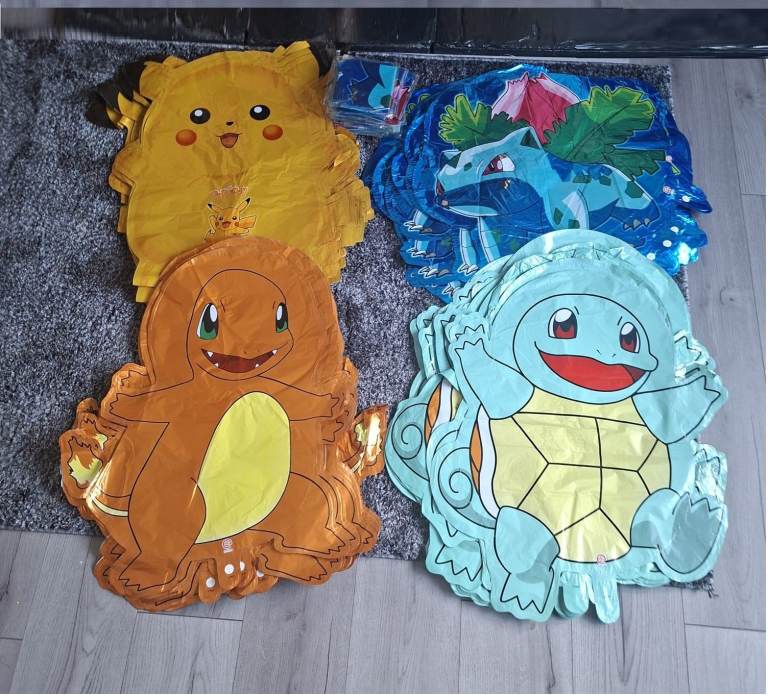JOB LOT Pokemon Balloons
