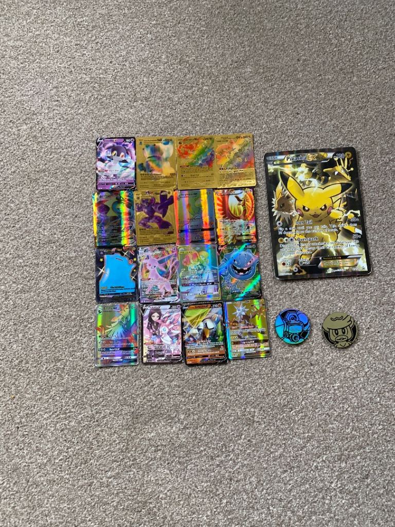 Pokémon Trading Cards Job Lot – Good Condition
