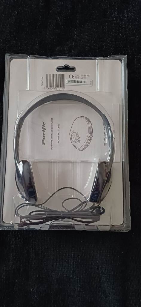 Pacific Personal CD Player & Headphones - NEW in Box!