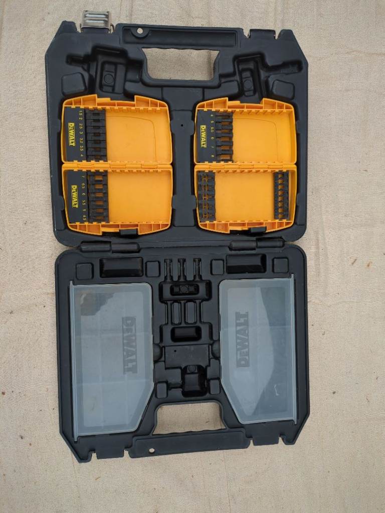 DeWalt Power Tool Bit Set Case – Good Condition