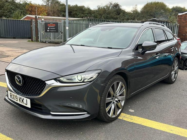 2019 Mazda Mazda6 2.2 SKYACTIV-D Sport Nav+ Tourer Euro 6 (s/s) 5dr ESTATE Diesel Manual