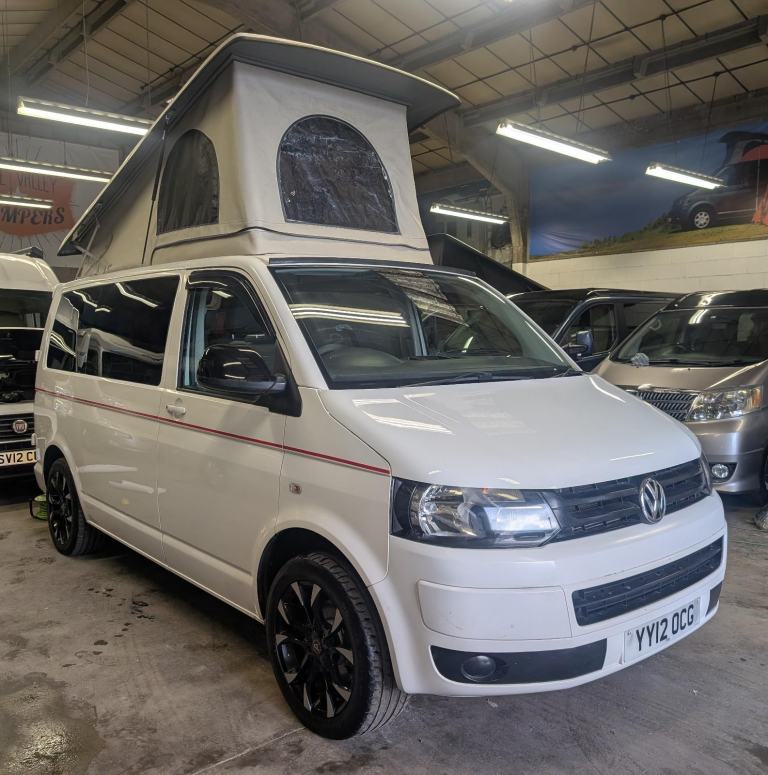 VW TRANSPORTER T5 T28 TDI 4 BERTH POP-TOP CAMPERVAN STARLIGHT MERCURY CONVERSION