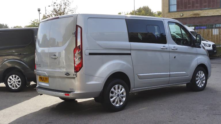 2019 Ford Transit Custom 320 LIMITED L1 SWB 6 SEATER DOUBLE CAB COMBI CREW VAN WITH AIR CONDITION...