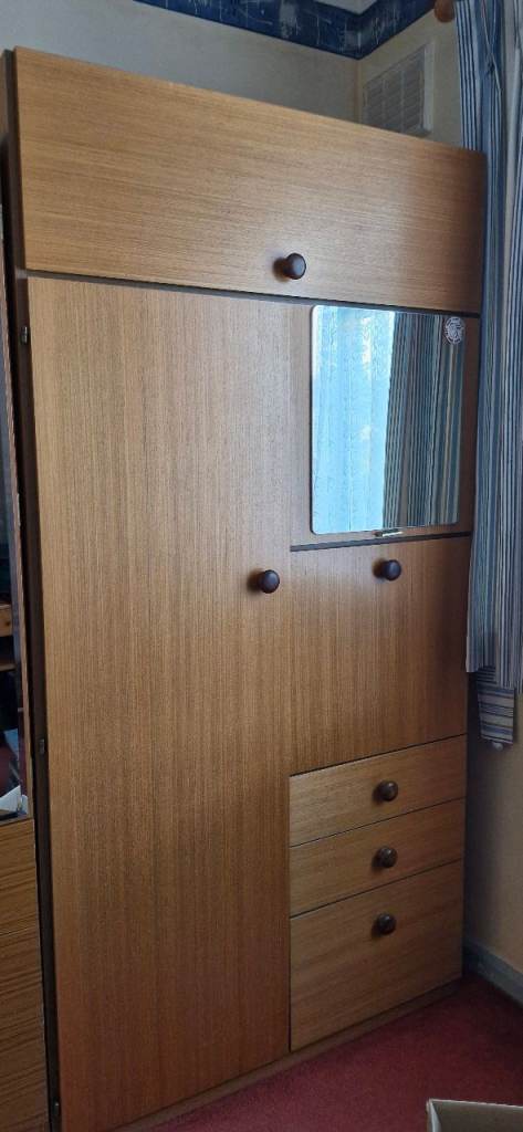 Vintage wooden Wardrobe 