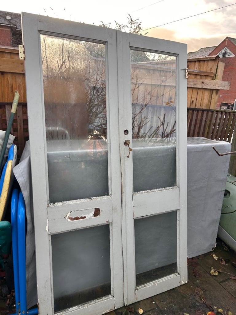 image for Wooden French doors 