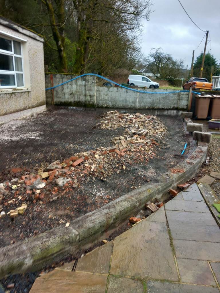 Broken Bricks and Rubble for Hardcore / Sub-base