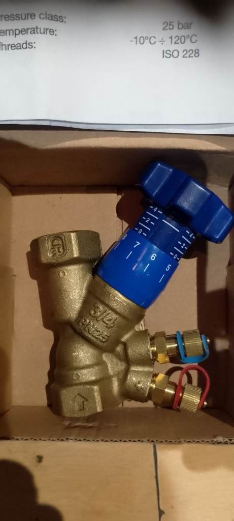 DZR balancing valve art.22