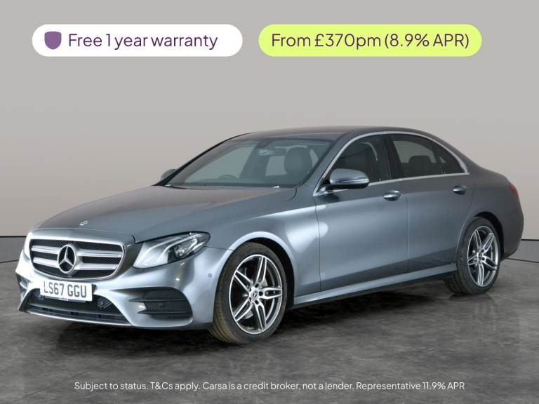 2017 Mercedes-Benz E Class E220d AMG Line 4dr 9G-Tronic SALOON DIESEL Automatic
