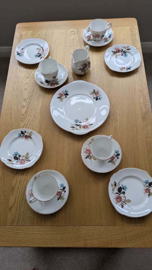 Vintage Royal Grafton Fine Bone China Tea Set